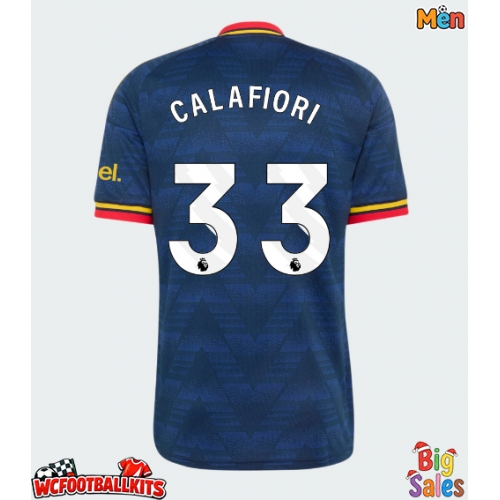 Arsenal Riccardo Calafiori #33 Replica Away Stadium Shirt 2026-27 Short Sleeve